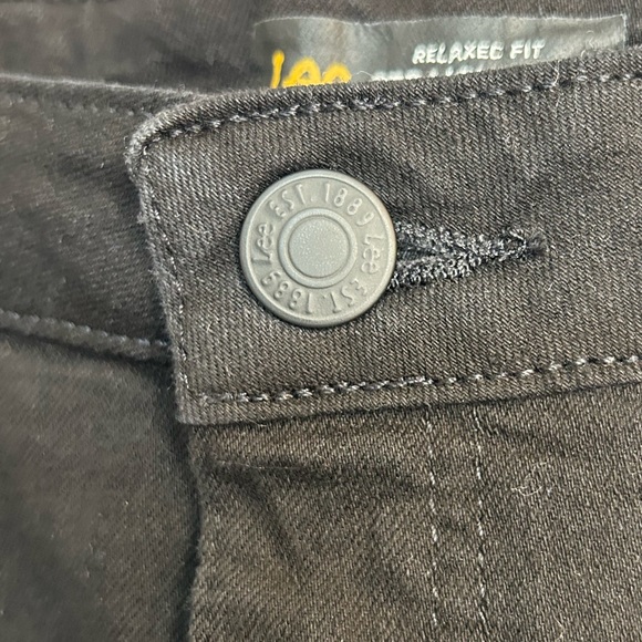 Lee High Rise Relax Fit Black Jeans - Picture 6 of 15